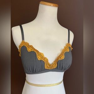 H&M, Size US12, Color: Gray & Gold